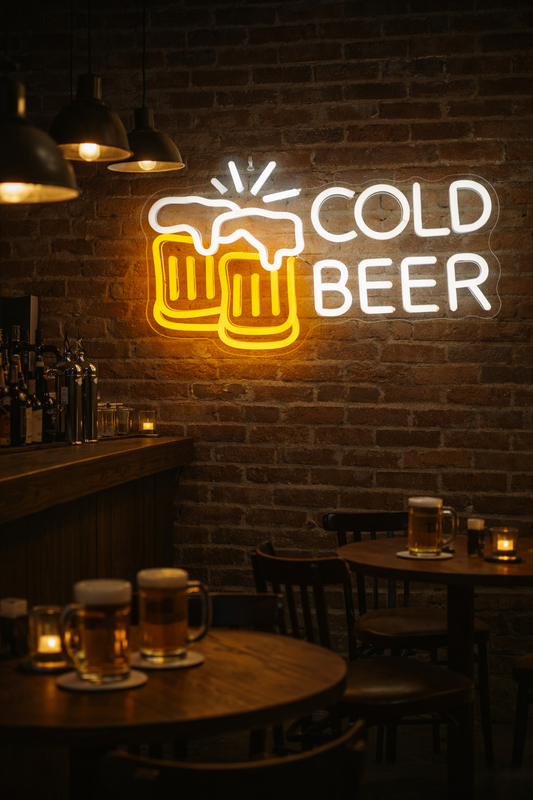 Cold Beer (15.55x8.66 Inches)