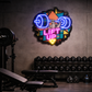 Lift Up Neon Gym Wall Sign – Motivational Weightlifting LED Art | Neon Signs India — Image 1