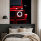 Red Beast G-Wagon Neon Wall Art