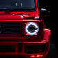 Red Beast G-Wagon Neon Wall Art