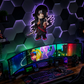 Chibi Itachi Uchiha Neon Sign