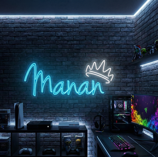 Custom Name with crown