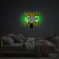 Money Power LED Neon Sign – Hustler Statement Wall Art