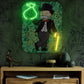 Money King Neon Wall Art – Monopoly Tycoon LED Neon Sign