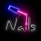 Glow Nails – Nail Polish Drip LED Neon Sign
