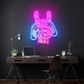 Gamer Hand Neon Sign – RGB LED Wall Light for Game Room