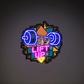 Lift Up Neon Gym Wall Sign – Motivational Weightlifting LED Art | Neon Signs India — Image 2