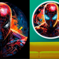 Spider Hero Neon Glow Wall Art – LED Anime Superhero Light Sign | Neon Signs India — Image 2