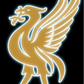 Football Logo Neon Liverpool UV print neon sign (12*18 inches)