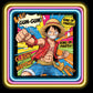 Luffy one piece Pop art neon sign