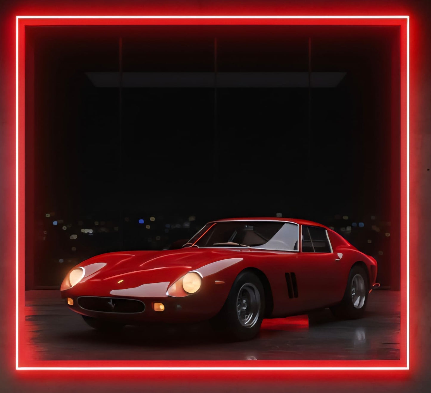 Ferrari Poster Neon Sign 🏎️💨