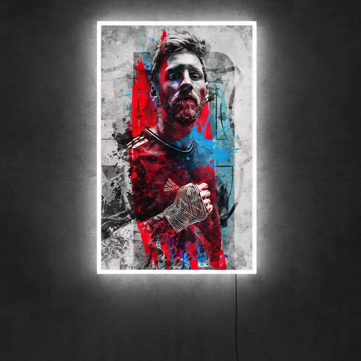 “Lionel Messi The GOAT Neon Sign”