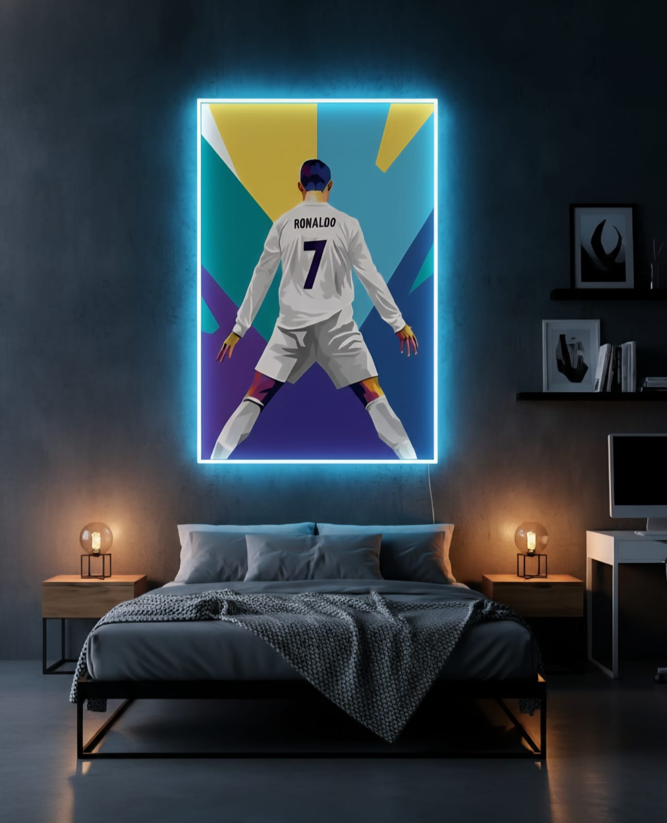 “Cristiano Ronaldo CR7 Neon Sign”
