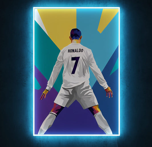 “Cristiano Ronaldo CR7 Neon Sign”