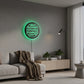 Chhatrapati Shivaji Maharaj Rajmudra Neon Sign | Maratha Seal LED Wall Art