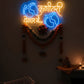 “कृणीतशी येणार गं” Neon Sign | Baby Arrival LED Wall Decor