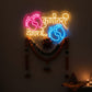 “कृणीतशी येणार गं” Neon Sign | Baby Arrival LED Wall Decor