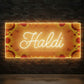 Haldi Ceremony Neon Sign – Vibrant LED Backdrop for Wedding Celebrations