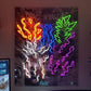 Dragon Ball Neon Energy Wall Art – Multicolor Anime LED Poster - LED Neon Sign