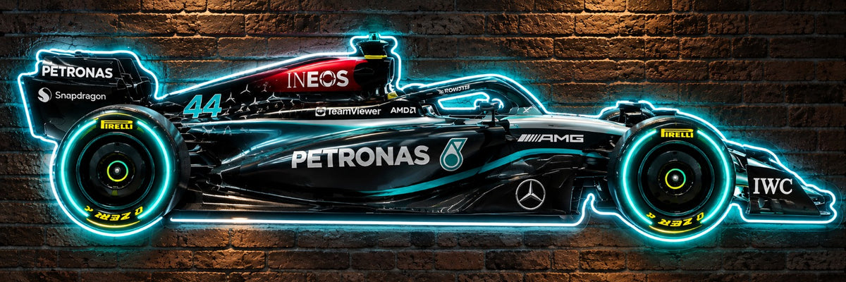 F1 Racing Car Neon Wall Sign – Red Formula 1 LED Wall Art Neonsignsindia