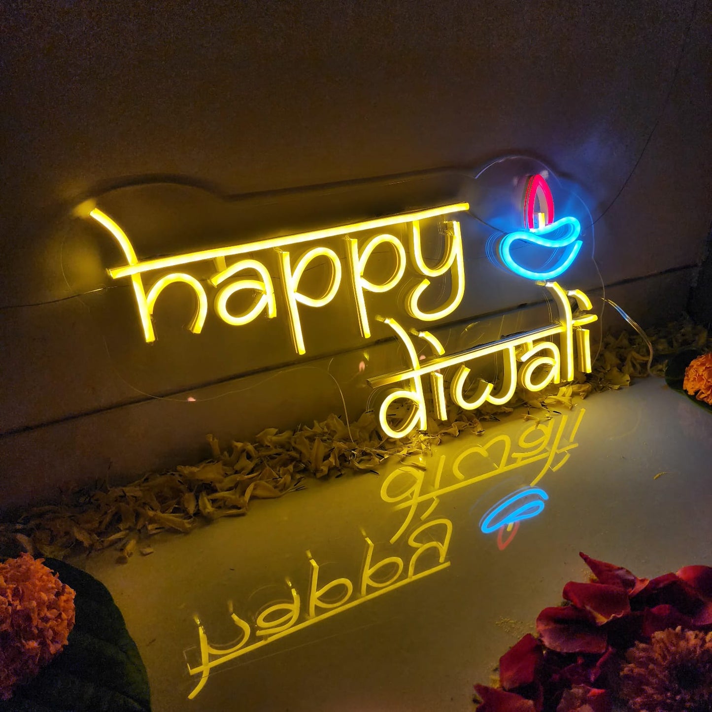 Happy Diwali Neon (12x17 inches)