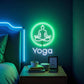 Zen Glow – fitness GYM Yoga LED Neon Sign for Meditation & Wellness Spaces