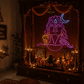 Adiyogi Shiva Neon Sign - Pink