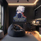 Anime Ninja Neon Wall Art – LED Plexiglass Neon Sign for Modern Rooms Game Room | Neon Signs India — Image 1