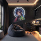 Anime Warrior Neon Wall Light – LED Plexiglass Neon Art for Bedroom & Game Room | Neon Signs India — Image 1