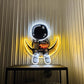 Astronaut Burger Neon Sign – Space-Themed LED Acrylic Wall Art Neonsignsindia