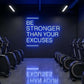 Be Stronger Than Your Excuses Neon Sign – Gym Motivation LED Light Neonsignsindia