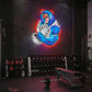 Beast Mode Bear Neon Sign – Hardcore Gym LED Wall Light Neonsignsindia