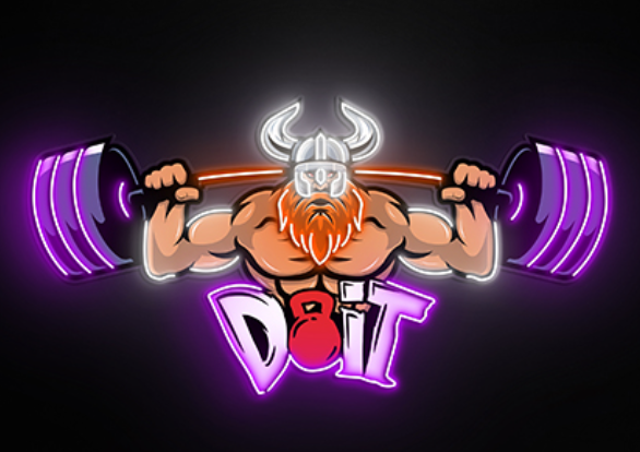 Beast mode Viking Power weightlifter LED Neon fitness Gym Sign – Motivational Wall Art Neonsignsindia