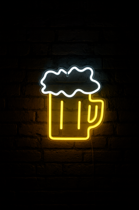 Beer Neon Signs (14x12 inches) Neonsignsindia