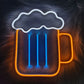 Beer Glass Neon Sign (12x14 inches)