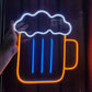 Beer Glass Neon Sign (12x14 inches)