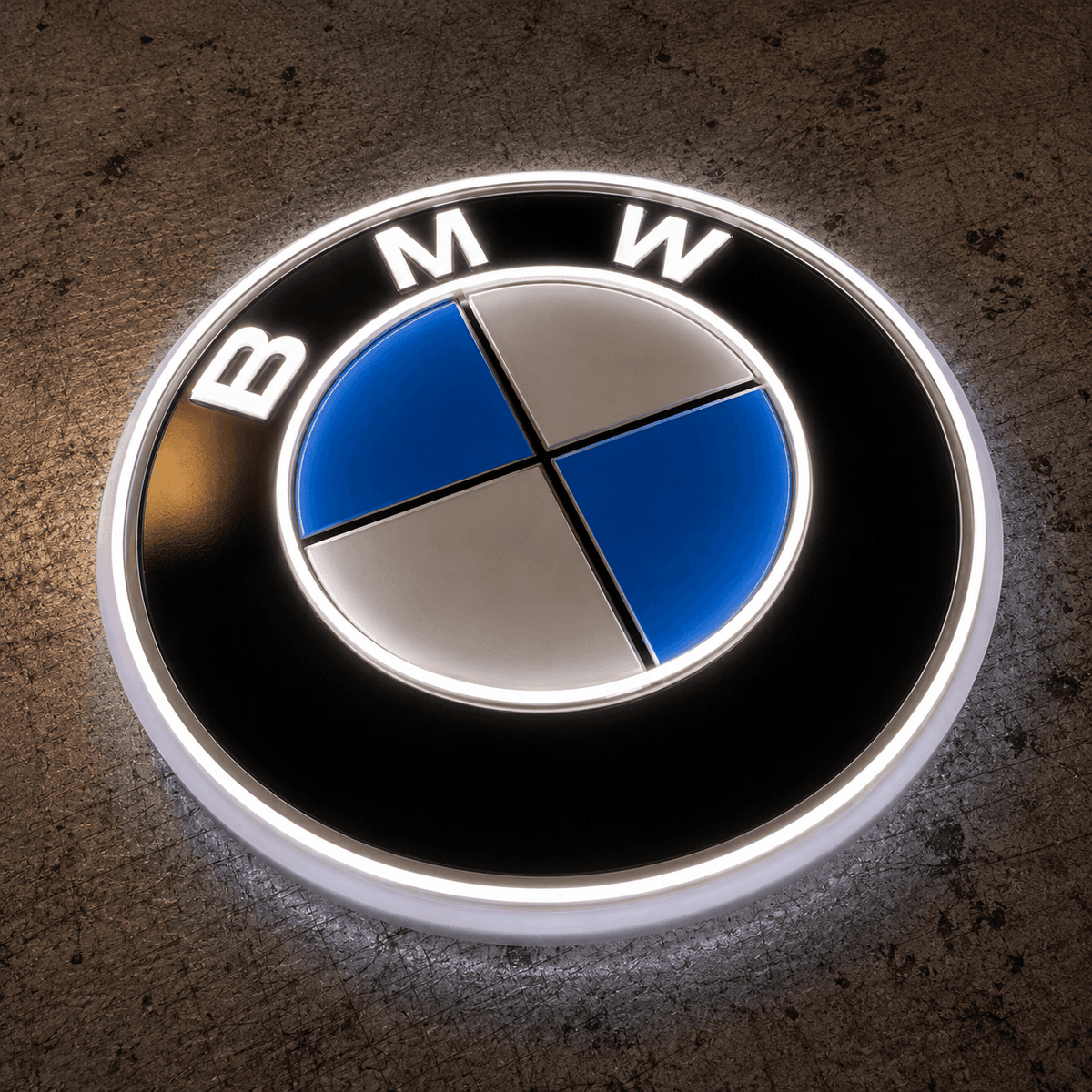 BMW Roundel UV Print Neon Sign - Neonsignsindia
