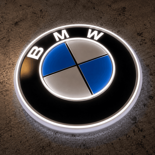 BMW Roundel UV Print Neon Sign - Neonsignsindia