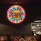 Burger UV Print Neon Sign (18x18 inches)🍔✨ Neonsignsindia