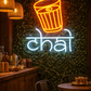 Chai Neon Sign Size (17x12 inch) Neonsignsindia