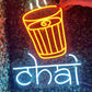 Chai Neon Sign Size (17x12 inch) Neonsignsindia