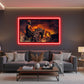 Chhatrapati Shivaji Maharaj LED Neon Wall Art | UV Printed Acrylic Frame Neonsignsindia