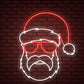 Christmas Hipster Santa Neon Sign decor (18*18 inches) Neonsignsindia