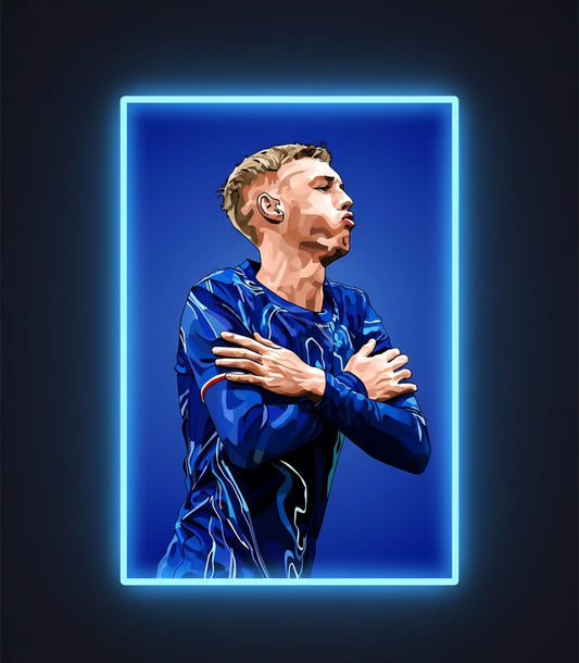 “Cole Palmer Ice Cold Neon Sign” Neonsignsindia