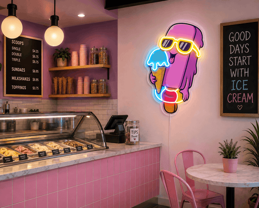 Cool Popsicle Neon Sign Neonsignsindia
