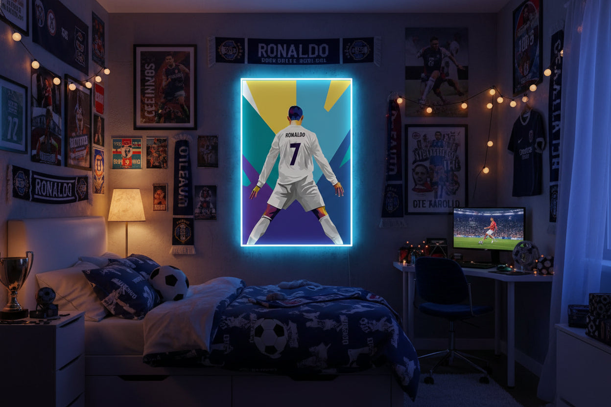 “Cristiano Ronaldo CR7 Neon Sign” Neonsignsindia