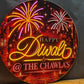 Custom Name Diwali Celebration Neon with Moving Fireworks