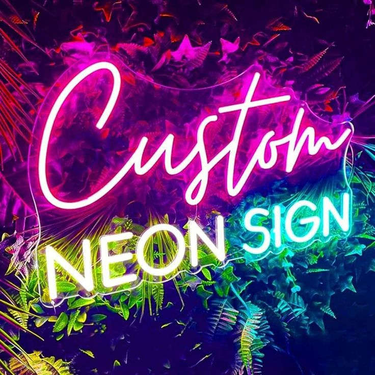 Custom neon sign online India – design your own LED neon sign with text, logo or quote | Neonsignsindia