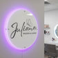 Custom Round LED Acrylic Sign – illuminated logo sign
