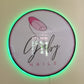 Custom Round LED Acrylic Sign – illuminated logo sign
